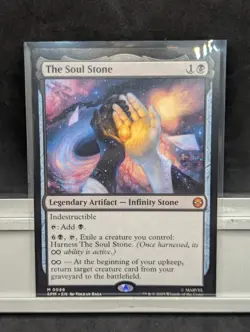 The Soul Stone X1 NM Marvel's Spider Man MTG - Image 1