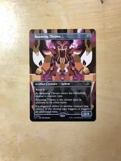 Mtg - Roaming Throne - LCI - Card #0344 - Non Foil - Borderless 0_0 - Image 4