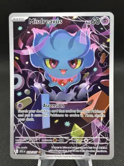 Misdreavus ME: Ascended Heroes (ASC) 233/217 Illustration Rare Pokemon Card - Image 1