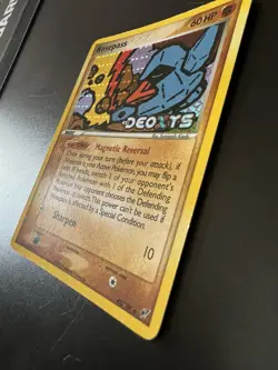 The Pokemon Company Nosepass 42/107 EX Deoxys Reverse Holo ENG LP Stamped - Image 2