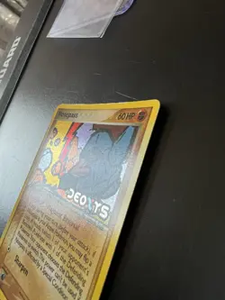 The Pokemon Company Nosepass 42/107 EX Deoxys Reverse Holo ENG LP Stamped - Image 3