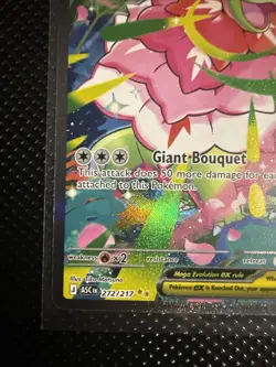 Pokemon Mega Meganium EX SIR 272/217 Ascended Heroes English Mint Condition TCG - Image 2