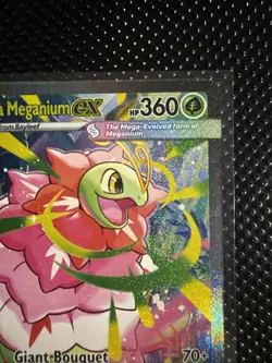 Pokemon Mega Meganium EX SIR 272/217 Ascended Heroes English Mint Condition TCG - Image 4