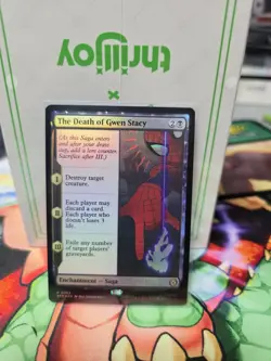 The Death of Gwen Stacy (Foil) - 0054 - Marvel's Spider-Man MTG - NM/M English - Image 1
