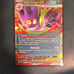 Pokemon TCG Mega Gengar EX Me02: Phantasmal Flames 056/094 Holo Double Rare EN - Image 1