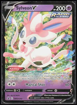 Sylveon V SWSH202 Sword & Shield Promo - Holo Pokemon LP (Promo) - Image 1