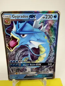 Pokemon Gyarados GX 16/68 Hidden Fates Holo Ultra Rare Card Near Mint NM P6 - Image 2