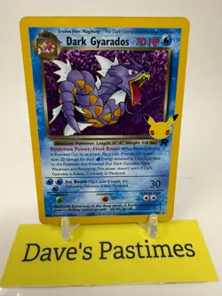 Dark Gyarados #8/82 Celebrations Classic Collection Pokemon TCG NM P6 - Image 1