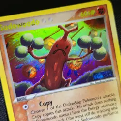 INVERTED ERROR Sudowoodo 15/115 Unseen Forces Reverse Holo Stamp Pokemon Card - Image 1