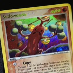 INVERTED ERROR Sudowoodo 15/115 Unseen Forces Reverse Holo Stamp Pokemon Card - Image 2