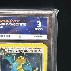 Dark Dragonite 5/82 Holo Team Rocket Pokemon TCG ACE 3 - Image 3