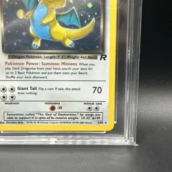 Dark Dragonite 5/82 Holo Team Rocket Pokemon TCG ACE 3 - Image 4