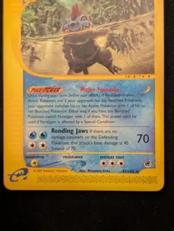 Feraligatr 47/165 Expedition Pokemon Card 2002 Non Holo NM Great Condition - Image 4