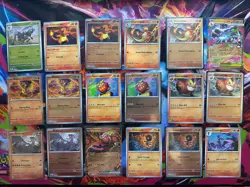 Pokemon Phantasmal Flames Base Set C, U, R, EX Reverse holo etb promo 179 cards - Image 2