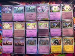 Pokemon Phantasmal Flames Base Set C, U, R, EX Reverse holo etb promo 179 cards - Image 5
