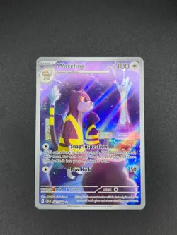 Watchog 097/086 Holo Illustration Rare Chaos Rising Pokemon Near Mint - Image 1