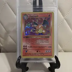 Pokemon Base Set Charizard 4/102 Holo Rare 1999 Stage 2 120HP English - Image 3