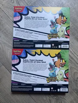 Pokemon Erhabene Helden Erste Partner Deluxe-Pin-Kollektion Deutsch NEU 2 Stuck - Image 2