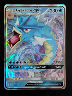 Carta Pokemon GYARADOS GX 16/68 Destino Sfuggente Full Art Holo Rara ITA NM - Image 1