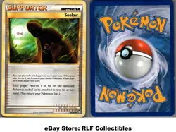2010 Pokemon, HGSS Triumphant, #88/102 Seeker, Uncommon - Image 1