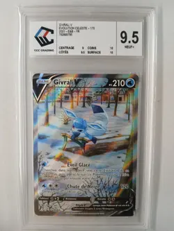 Carte Pokemon FR Givrali V (EVS 175) Evolution Celeste CCC 9,5 762899785 - Image 1