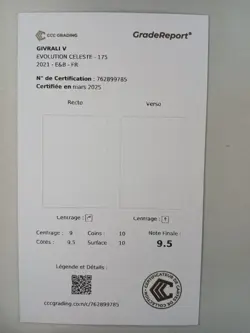 Carte Pokemon FR Givrali V (EVS 175) Evolution Celeste CCC 9,5 762899785 - Image 3