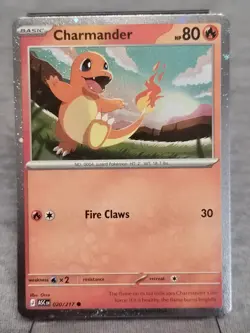 Charmander 20/217 Cosmo Holo Promo - Pokemon - Ascended Heroes - Image 1