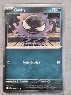 Gastly 123/217 Cosmos Holo Pokemon TCG Ascended Heroes Promo NM B2 - Image 1