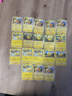 Pokemon Karten Lot 18x Pikachu Sammlung Mix Deutsch Englisch Japanisch Korea⁠ - Image 1