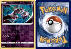 2022 Pokemon, Brilliant Stars, #56/172 Mewtwo, Reverse Holo Rare - Image 1