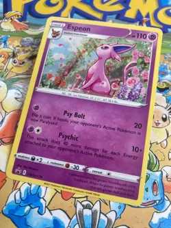 Espeon SWSH174 Holo Promo Sword & Shield Promo Pokemon - Image 2