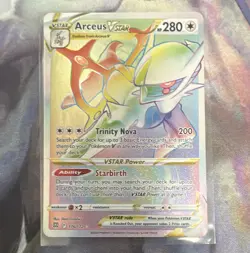 Pokemon TCG - Arceus VSTAR - Brilliant Stars 176/172 - Near Mint Condition - Image 1