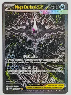 Pokemon Pitch Black PBL 116/084 Mega Darkrai ex SIR - Image 1