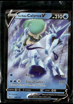 Pokemon Ice Rider Calyrex V 045/198 Chilling Reign - Image 1