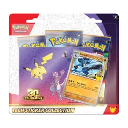 Pokemon Tcg: 30th Celebration Tech Sticker both versions + Knock Out Collection - Image 4