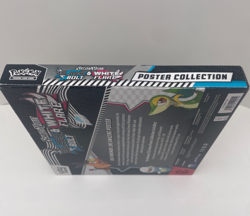 Pokemon Black Bolt And White Flare Unova Poster Collection Booster Packs Box NEW - Image 3