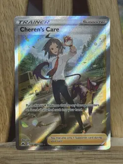 Cheren's Care GG58/GG70 Pokemon TCG Crown Zenith Galarian Gallery NEAR MINT NM - Image 1