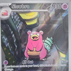 PRE RELEASE! Slowbro 90/084 ME05: Pitch Black Secret Illustration Rare Gold Star - Image 4