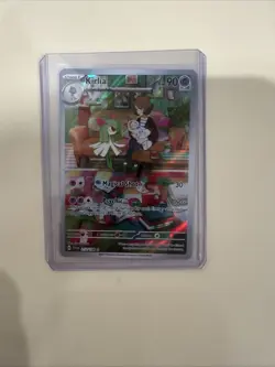 Pokemon TCG Kirlia Scarlet & Violet Base Set Holo Illustration Rare Card 212/198 - Image 1
