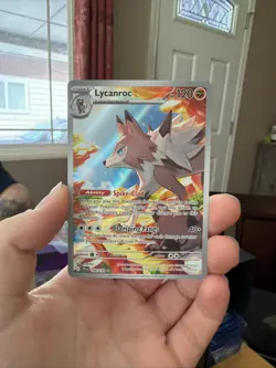 Lycanroc 166/159 Illustration Rare Holo Pokemon Journey Together - Image 1