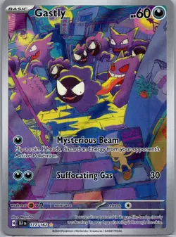 Gastly 177/162 Temporal Forces Pokemon TCG Holo Illustration Rare NM - Image 1