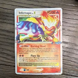 The Pokemon Company Infernape LV.X DP10 Diamond & Pearl 2007 Holo Promo 120HP EN - Image 1