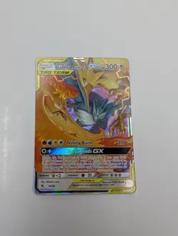 Pokemon TCG Moltres Zapdos Articuno GX 44/68 Hidden Fates Near Mint - Image 2