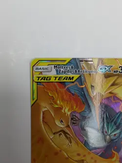 Pokemon TCG Moltres Zapdos Articuno GX 44/68 Hidden Fates Near Mint - Image 3