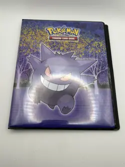 ULTRA PRO Pokemon 4 pocket HAUNTED HOLLOWS (GENGAR) album Binder-Holds - Image 1
