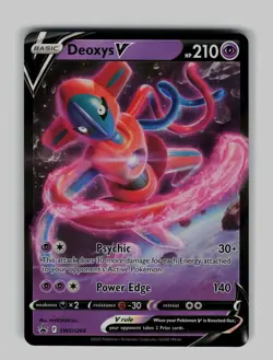 Deoxys V SWSH266 Holo Promo Sword & Shield Promo Pokemon Near Mint - Image 1