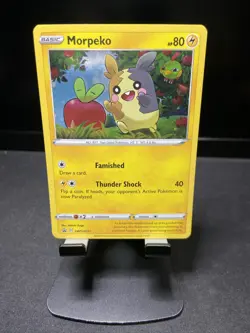 Pokemon TCG Morpeko SWSH Black Star Promo SWSH031 Holo Promo 2020 Rare OOP - Image 1