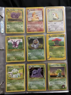 Vintage Pokemon TCG Binder (Everything Included/ MP-HP Condition) - Image 1