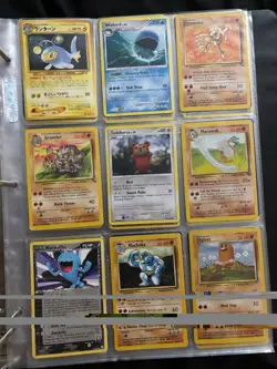 Vintage Pokemon TCG Binder (Everything Included/ MP-HP Condition) - Image 5