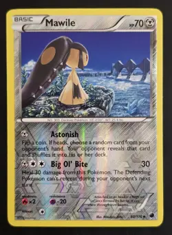 Pokemon MAWILE 80/116 Reverse Holo Plasma Freeze - Near Mint 🍒 - Image 4